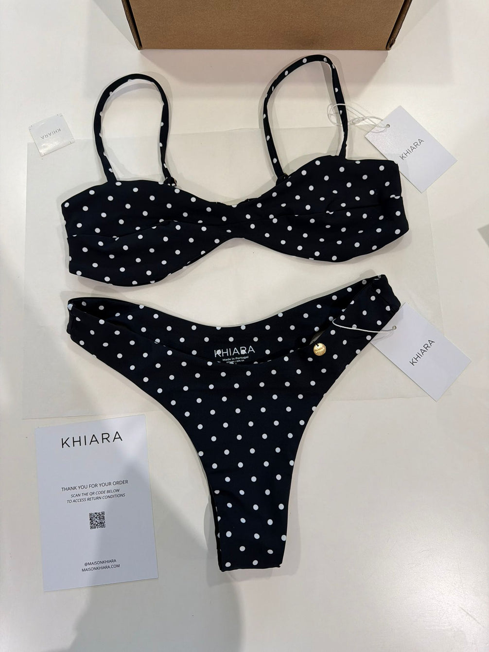 TOP POLKA DOT